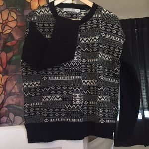 Black and white Woolrich.